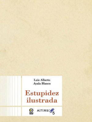 cover image of Estupidez ilustrada